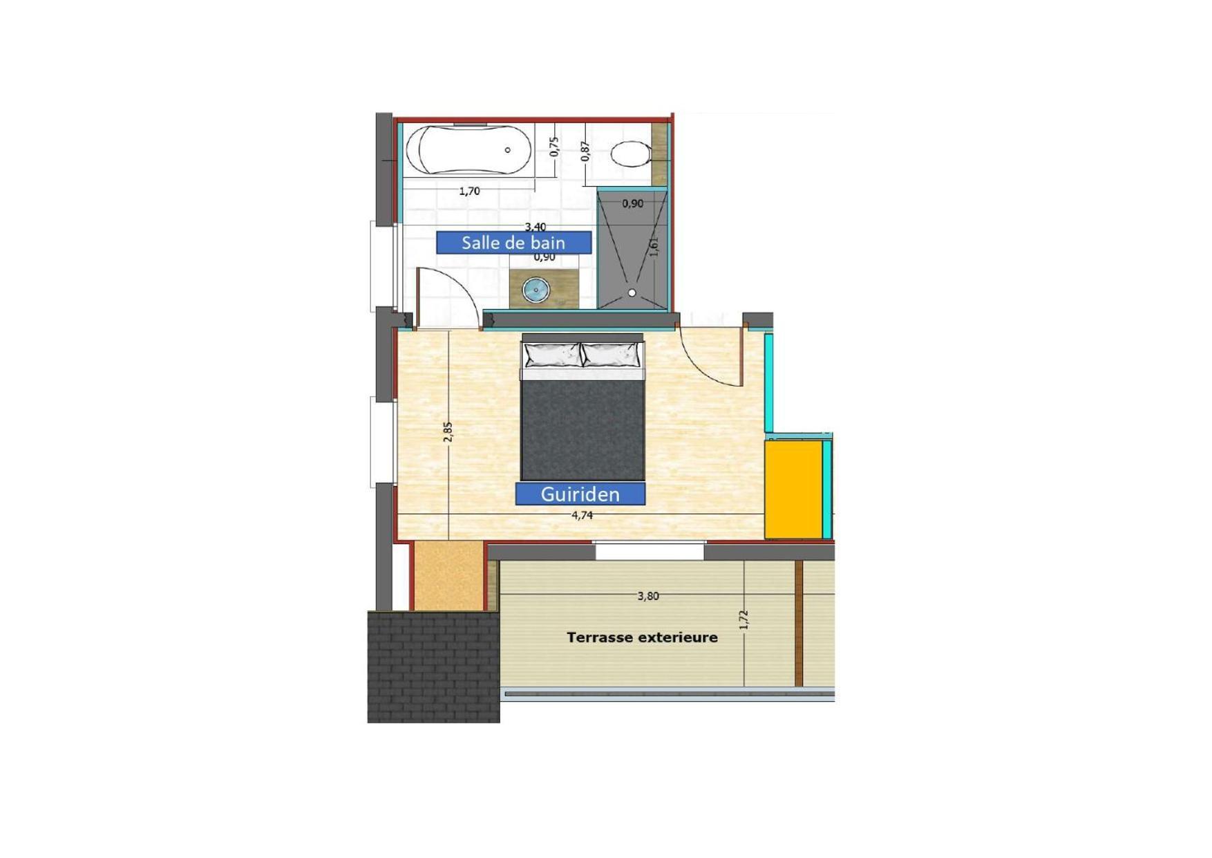 Ty Menez Bed and Breakfast Fouesnant Εξωτερικό φωτογραφία