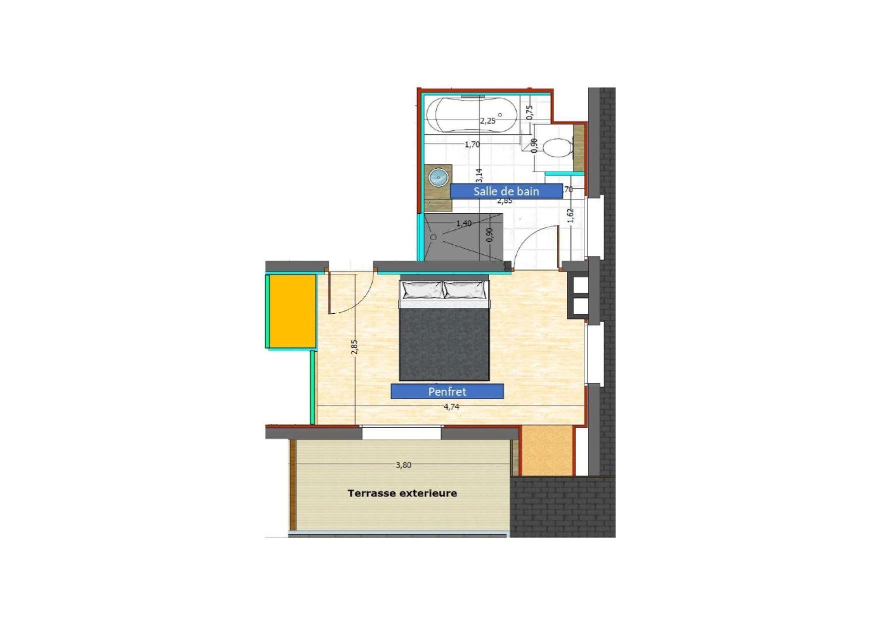 Ty Menez Bed and Breakfast Fouesnant Εξωτερικό φωτογραφία